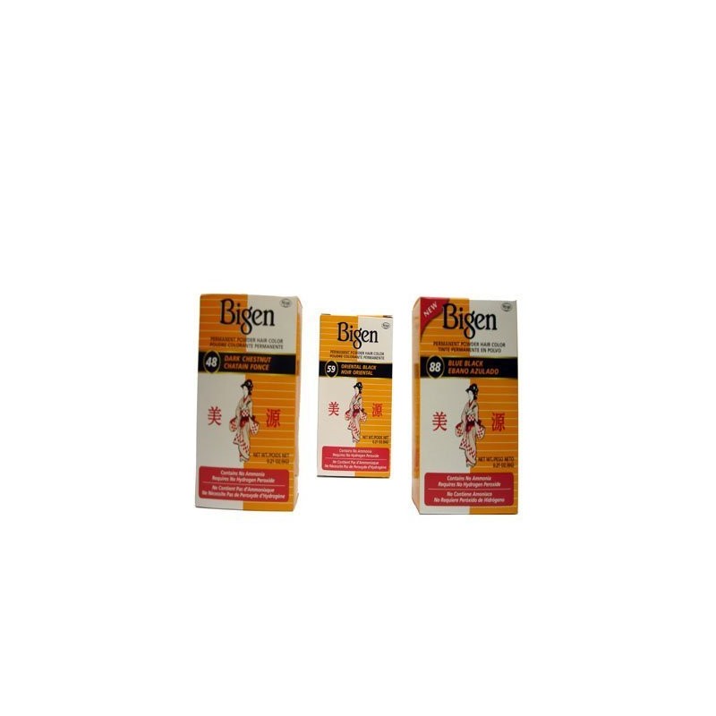 Bigen Tinte para el cabello en polvo, marrón oscuro, #57