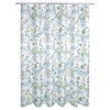Allure Home Creation Watercolor Twigs Polyester Shower Curtain 72"x72"