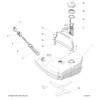 Polaris RZR NECK-FUEL FILL,OUTER, Genuine OEM Part 5455329, Qty 1