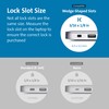 Kensington N17 Dell Laptop Computer Lock, Combination Security Locking Cable