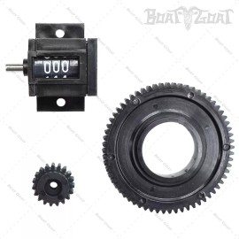 Cannon Downrigger Depth Counter + Gear Kit - METRIC Manual / Electric - 3 Digit