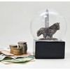 10010 Snow Globe Stock Exchange, Glass Globe Bull & Bear,