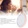Compact Makeup Mirror with Light USB Rechargeable LED Round Portable