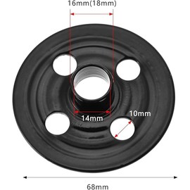 BRIOTA Steel Router Template Guide Bush Compatible with Makita Routers (3612, 3612C, RP0900, 3612BR, RP1801, RP2301), Durable, Precise, Easy Install, Black Metal, Complete Routing Solution