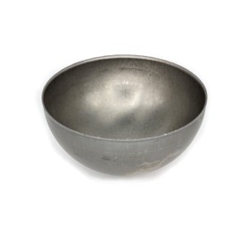 UHRIG Half-sphere bowl made of iron, diameter 12 cm, steel, half ball, e.g. decoration in the garden, etc. Diameter 120 mm