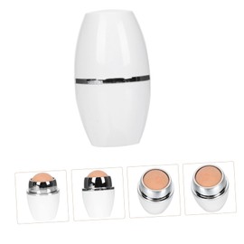 TOVINANNA Pcs Facial Oil Blotting Massager Real Volcanic Stone Oil Control Roller Stick for Instant Oily Skin Removal Reusable Easy to Clean