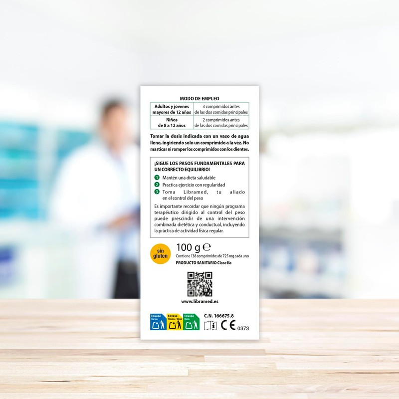 Libramed Aboca 138 Tablets with 725 mg