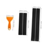 iplusmile Car Door Sill Protectors Carbon Guards Anti-scratch Strip for