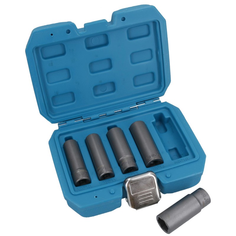AB Tools 5pc 3/8" Drive Deep Bolt Extractor Set Damaged
