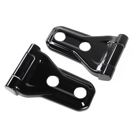 RT-TCZ Hood Hinge Cover Exterior Decoration Kits Accessories Compatible with 2018-2023 Jeep Wrangler JL JLU and Gladiator JT (Black)