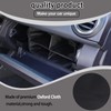 Lcojicep Center Console Hidden Organizer Bag Compatible Compatible with Tacoma