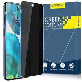 MOOISVS [2 Pack for TCL K23/ TCL K24 Privacy Tempered Glass Screen Protector, Ultra HD Tempered Glass Film, Anti-Spy, 9H Hardness, Anti-Scratch, Bubble Free