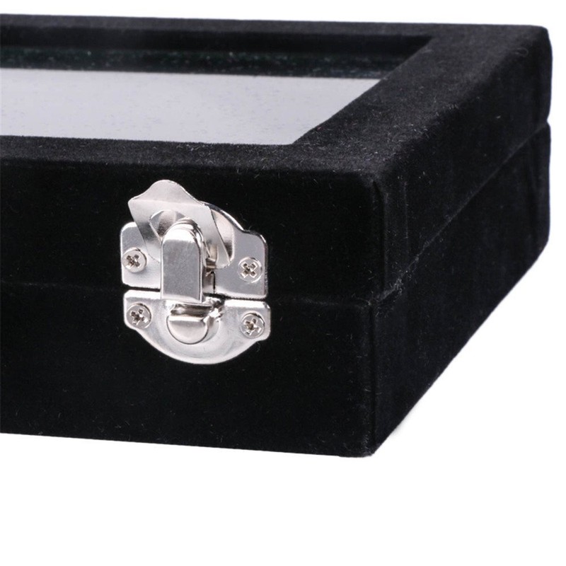 SPIEA Velvet-Style Ring Box, Jewelry Case, Ring Display Box, Accessory