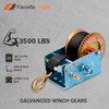 Trailer Winch – Durable Hand Crank – 3500 lbs Hand