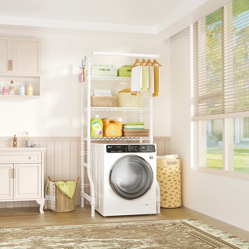 Ulif U11 Medium Over Washer and Dryer Shelves, 3 Tiers