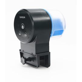 SunSun Aquarium Fish Food Feeder Dispenser with Timer, Blue, 50G