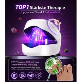 LOZLTX Naglpilz Laser 365nm for Effective TT-ZJD-CSN-0520-8