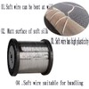 SOFIALXC 304 Stainless Steel Wire 0.6mm Soft Silk (100m)