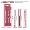 MooGlamor 3 Pcs Matte Lipstick Lip Liner Stain Pencil Set