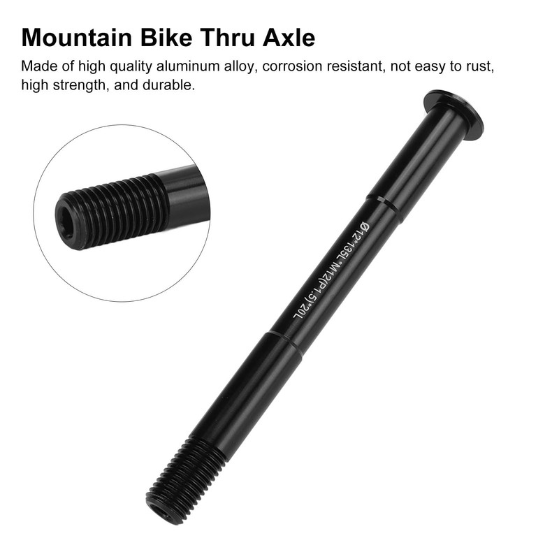Thru Axle Aluminum Alloy Wheel Axis Hub Bicycle Replacement Parts