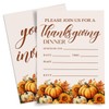 Weifuju Thanksgiving Party Invitations, Friendsgiving Invitations Thanksgiving Dinner Party Fall