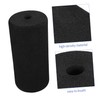 BIUDECO Body Workout Support 2pcs Gym Equipment Parts Black Sponge