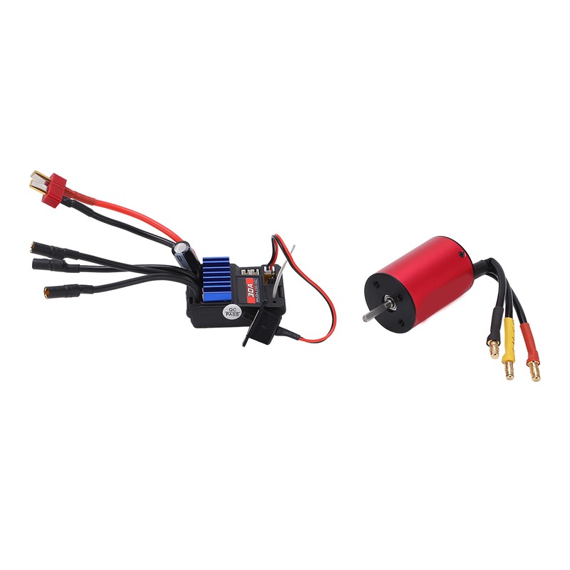 RC 2.4G CH2 Transmitter Receiver Set with 2838 3600KV Brushless