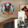 Marwey German Shepherd Memorial Gift - Stained Glass Shepherd Memorial