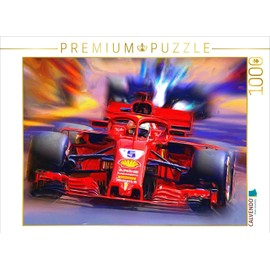 CALVENDO Puzzle Vettel is the most successful German Formula 1 racer after the Kerpener Michael Schumacher. 1000 pieces lay size 64 x 48 cm photo puzzle picture by DeVerviers