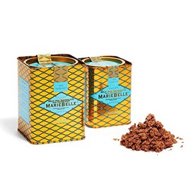 MarieBelle Milk/Hazelnut Hot Chocolate 10 oz Tin - Easy to Prepare Full-Flavored Traditional Crème de Chocolat European Style Hot Chocolate Beverage Mix