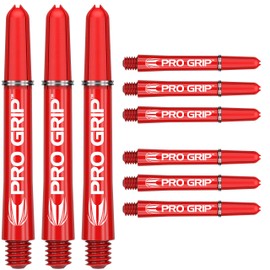 Target Pro Grip Set of 3 Shaft Red Intermediate = 41 mm