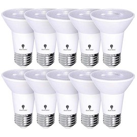 10 Pack PAR20 LED Flood Light Bulb 8W 50 Watt Equivalent 500 Lumens Waterproof E26 3000K Warm White Bright LED Flood Light Bulbs for Security, Backyard, Led Spotlight Bulb Led Recessed Light Bulbs