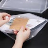 50 Carpetas Folder Broche Plastico Carta Archivero Documento