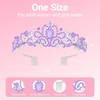 Papoopy Birthday Tiara and Crown with Sash, Birthday Tiara for