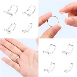 Ring Size Adjuster,Invisible Ring Size Adjuster, Ring Resizer For Loose Rings, Ring Adjuster Fit Any Rings.(8 Sizes)