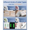 Phomemo LT12 Label Maker Machine, Bluetooth Thermal Label Printer with