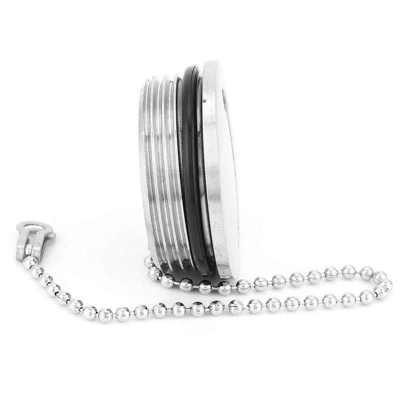 316 Stainless Steel Polished Boat Fuel Tank Cap, Boat Gas