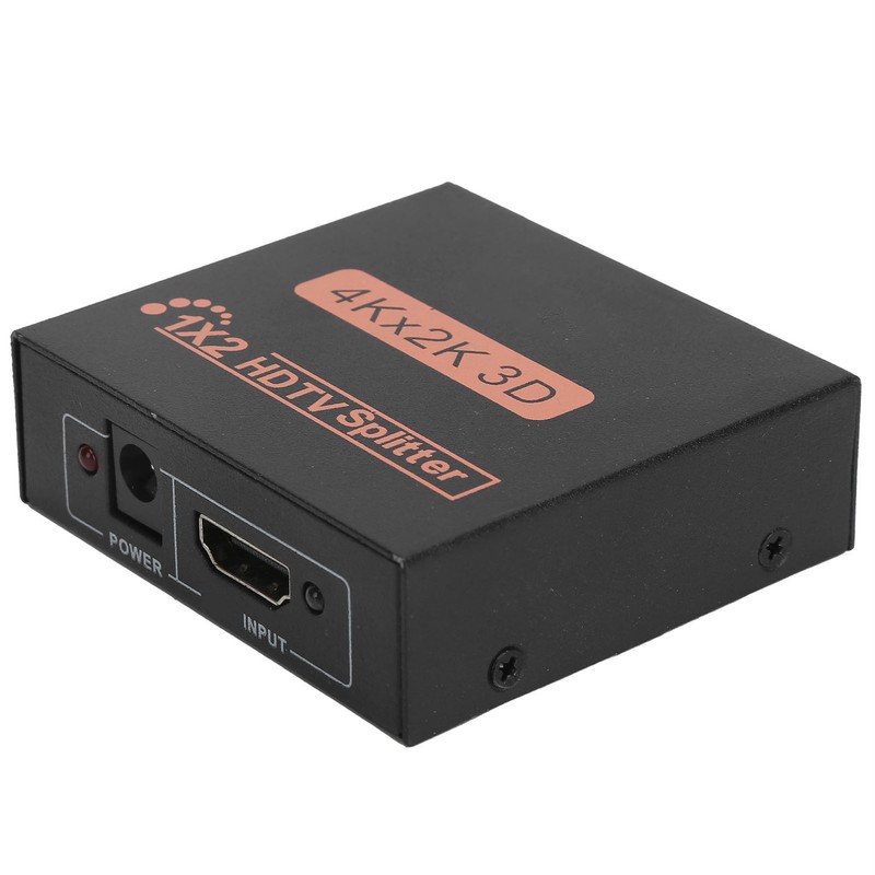 High Definition Multimedia Interface Splitter 4Kx2K 1‑In 2‑Out Computer Accessories
