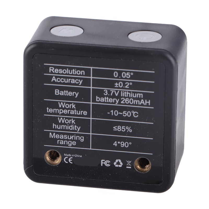 Angle Finder Digital Display Level Gauge BT Magnetic Inclinometer Tool