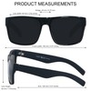 LYZOIT Extra Large Sunglasses for Big Wide Heads Mens Polarized