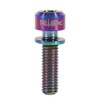 6 Pieces Bicycle Stem Screws, Titanium Alloy Bicycle Hex Cone