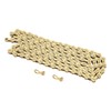Gold 10 Speed Bike Chain Half Hollow Lightweight Bicycle Chain