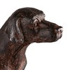 Creative Co-Op 2-Piece Resin Dog Bookends, Black