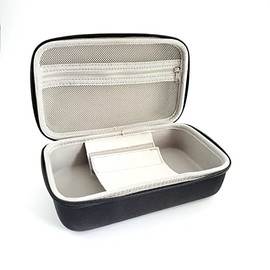 StyleCraft Professional Hair Clipper, Trimmer, Shaver Barber Carry or Storage Case with Zipper and Mesh Pocket Black