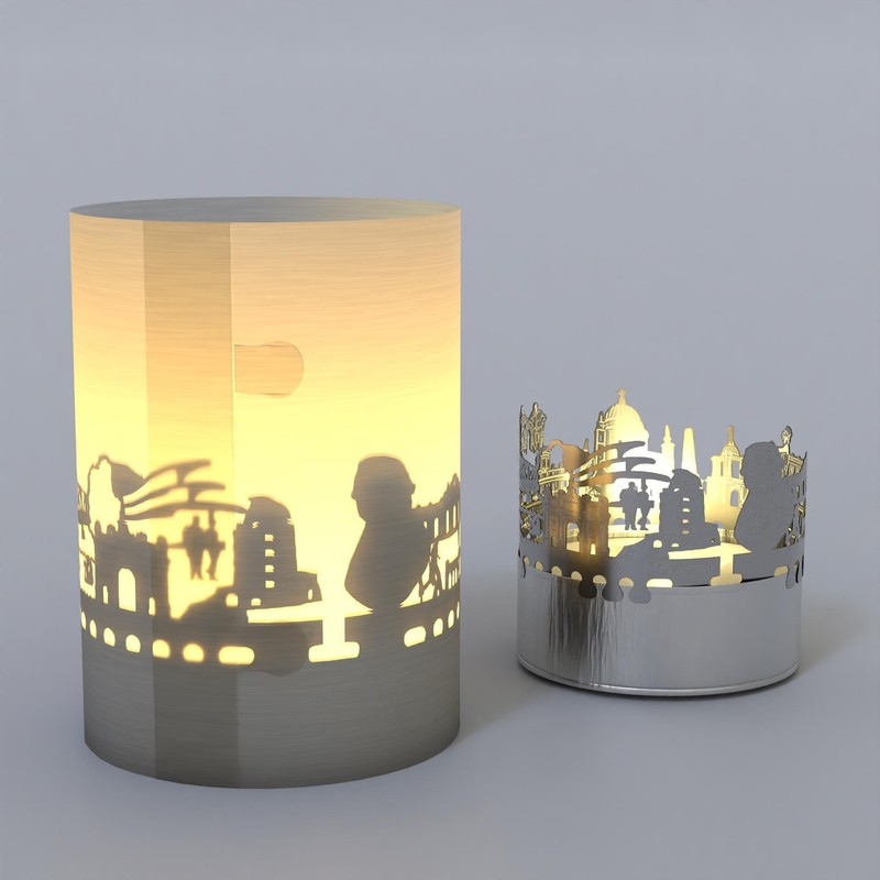 13 g Germany Skyline Lantern