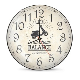 Esperanza EHC018S WALL CLOCK - SEATTLE
