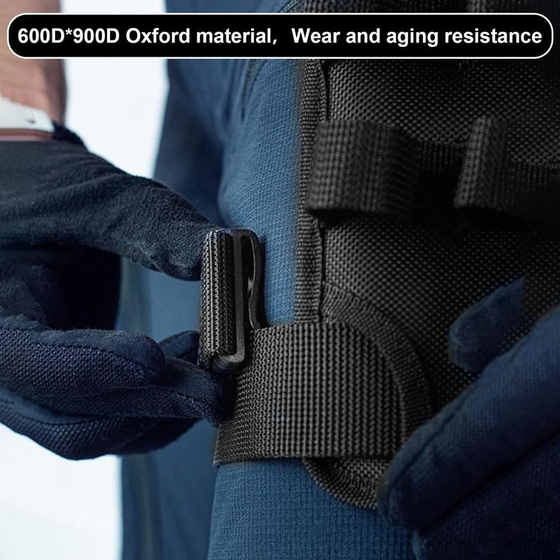 Tool Bag Belt with Belt Clip, Electrician Tool Belt Men,