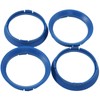 4x Centring Rings 63.3 to 57.1/63.3 mm - 57.1 mm