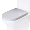 EAGO R-353SEAT Replacement Soft Closing Toilet Seat for TB353 ,