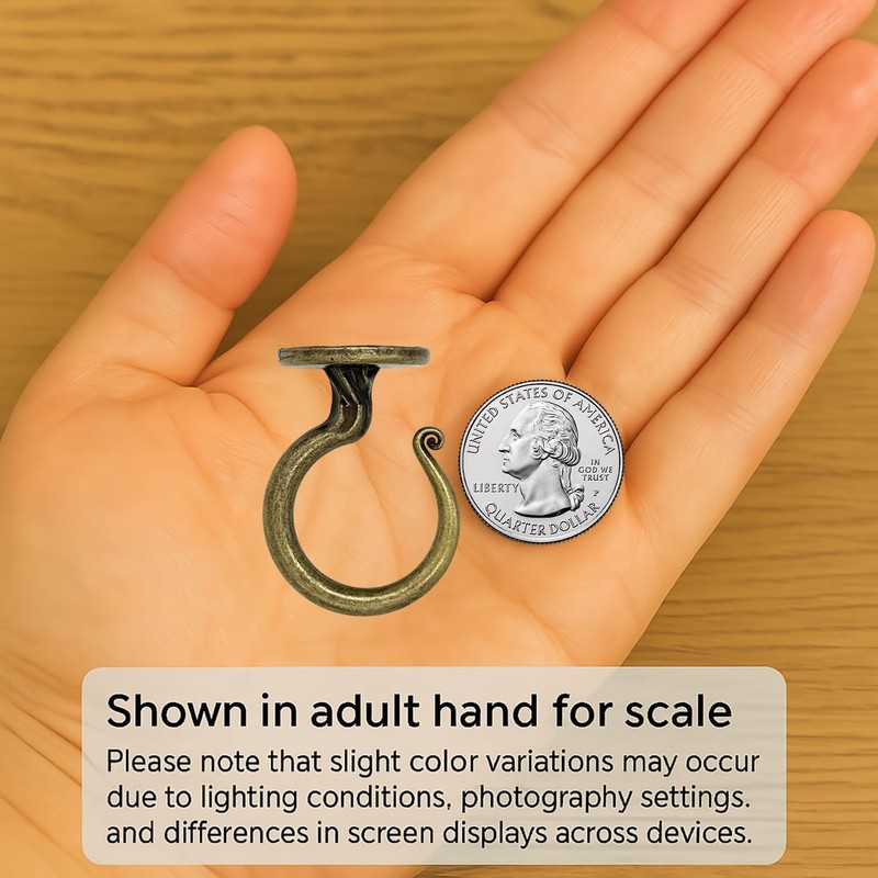 2 Inch Heavy Duty Ceiling Hook – Easy Installation Zinc